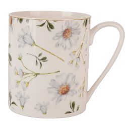 Кружка фарфоровая "Camila" v=370мл (min6) (фарфор) (транспортная упаковка)