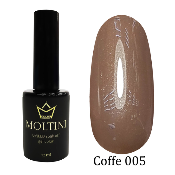 Гель-лак Moltini COFFE 005, 12 ml