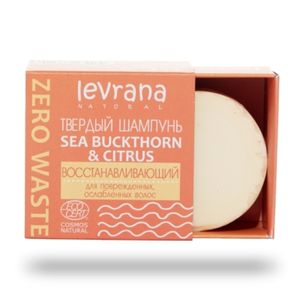 Шампунь твёрдый Levrana Sea buckthorn & citrus восстанавливающий 50 г