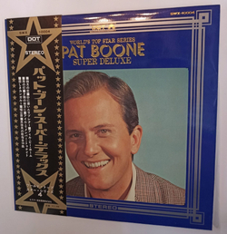 Винтажная виниловая пластинка Pat Boone Super Deluxe (Japan)