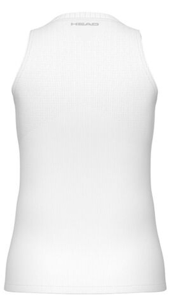Женский топ теннисный Head Performance Tank Top - белый