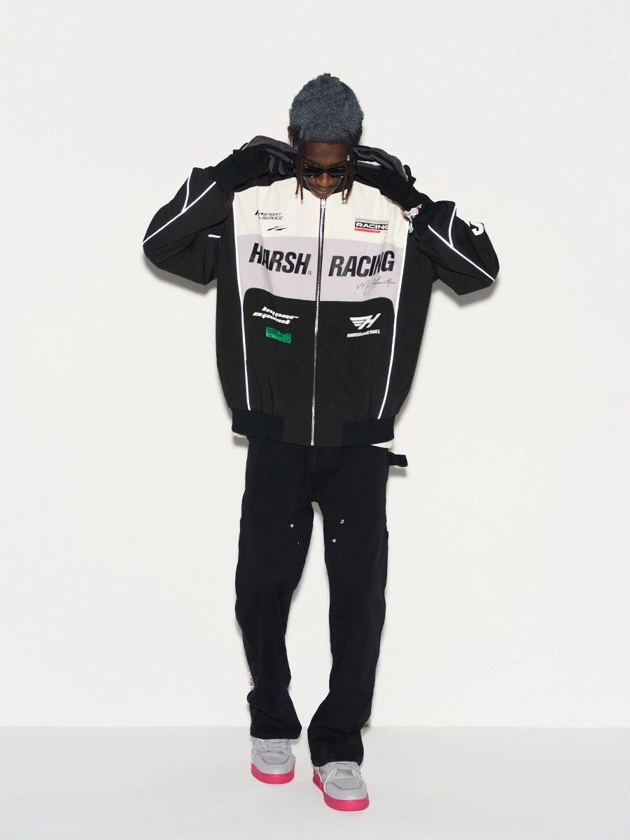 Куртка HARSHandCRUEL "Racing" Nylon Jacket