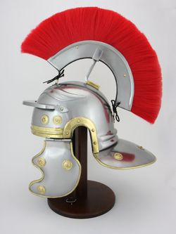 Nautical Шлем центуриона с красным плюмажем