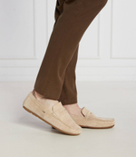 Кожаные мокасины Tommy Hilfiger - бежевый(FM0FM04998)