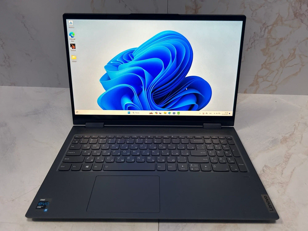 Ноутбук Lenovo Yoga 7-15ITL5. Производитель CPU: Intel, Линейка CPU: Core i5, CPU: i5-1135G7, RAM: 8Gb, SSD: 512Gb, GPU: Intel Iris Xe, Диагональ: 15.6", Разрешение: 1920*1080 (Touch), Тип экрана: IPS, OS: Win 11, BackLight: -, Цвет: серый, Состояние: A1