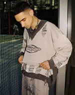 Свитер SoWhat? Logo Серый