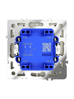 Выключатель 2-кл. СП S70 10А механизм шелк Voltum VLS020104