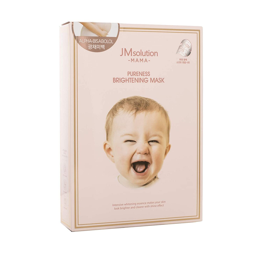 JMsolution Маска тканевая для сияния кожи - MAMA Pureness brightening mask, 30мл