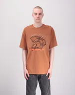 Футболка Anteater Umbrella Коричневая