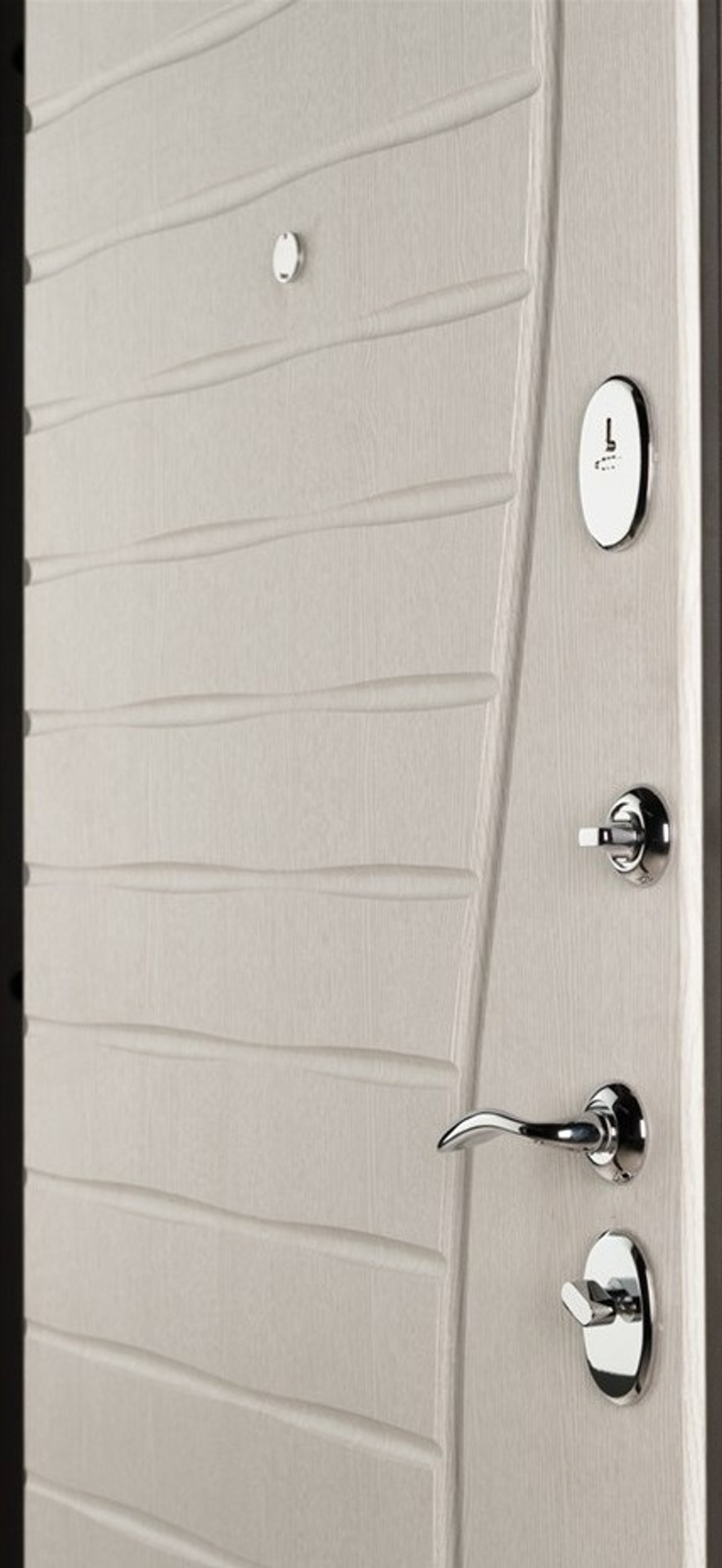 Входная дверь Лекс Сенатор 3К с шумоизоляцией  Софт Графит / №36 Белый ясень