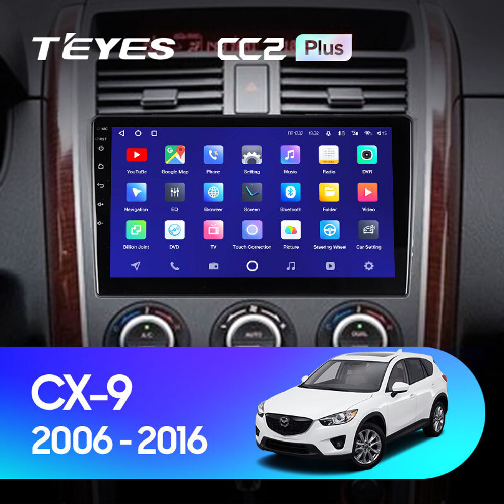 Teyes CC2 Plus 10.2" для Mazda CX-9 2006-2016