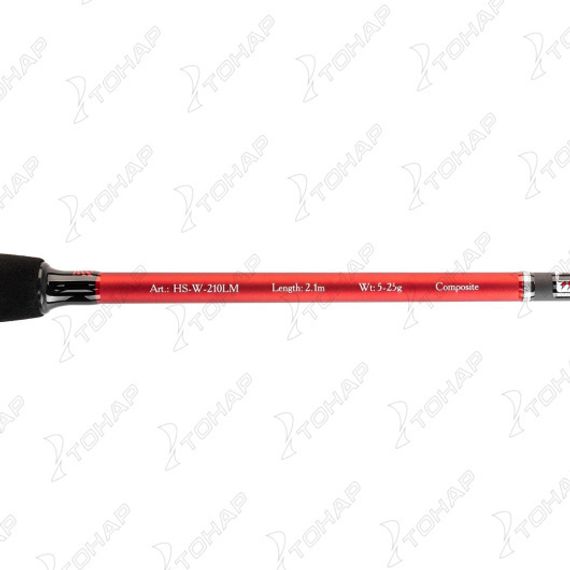 Удилище спиннинговое Worker 210LM, 2.1m, 2sec., 5-25g (HS-W-210LM) Helios