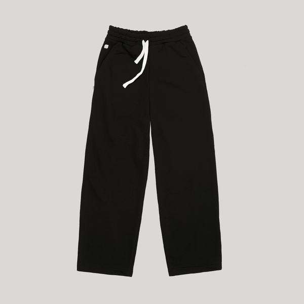 Wide Sweatpants LOGO Black