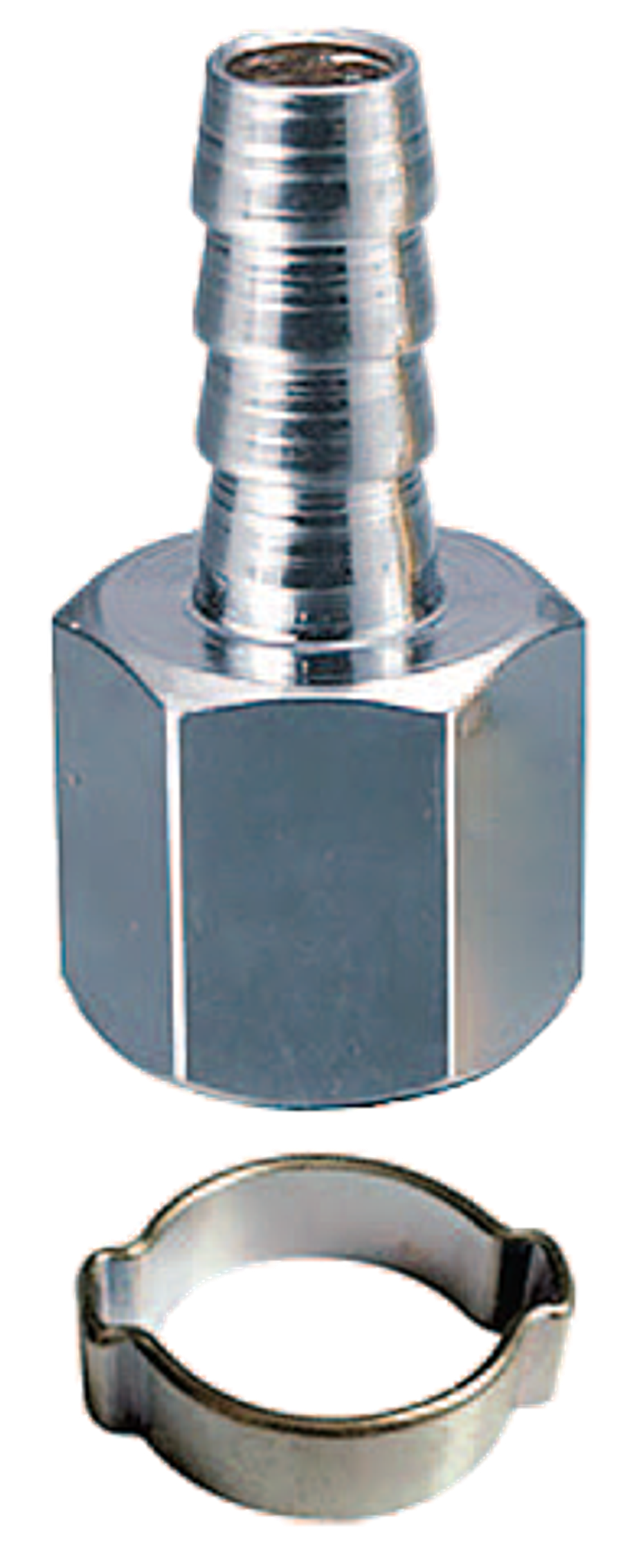 Разъемное соединение Fubag переходник 1/4"F на елочку 6мм   (180250)