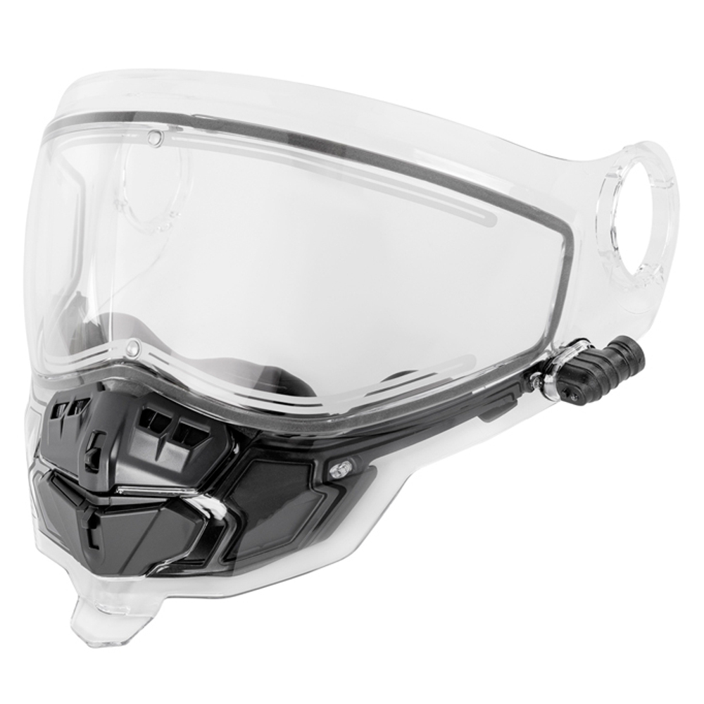 Визор для мотошлема c электроподогревом