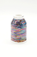 Пряжа Glitter 20г, 1000м, 100% металлизированный полиэстер (цена за 1 шт)