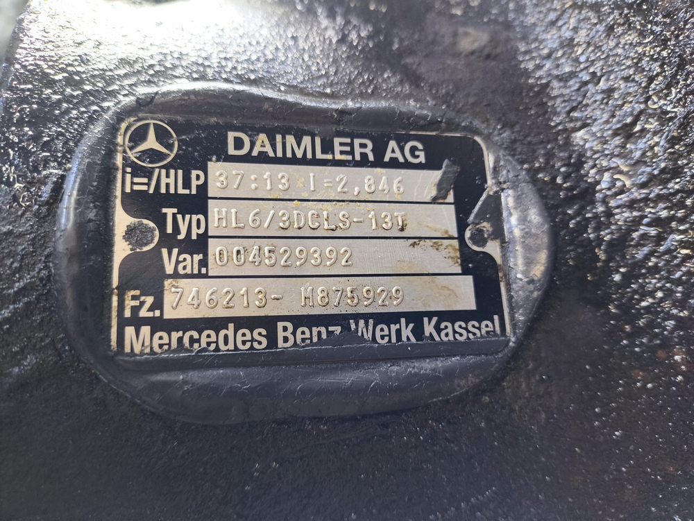 Редуктор заднего моста HL6/3DCLS-13T  2.846 2017г.