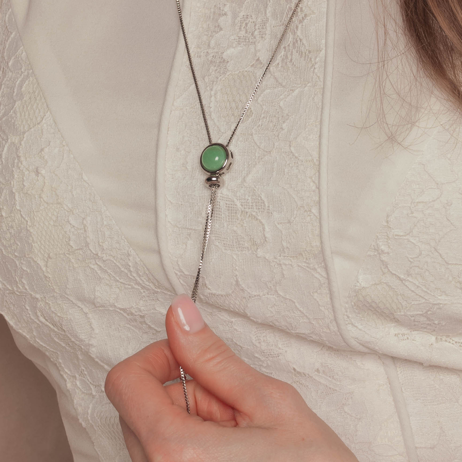 Колье Possebon Q.Verde B0476.17 S