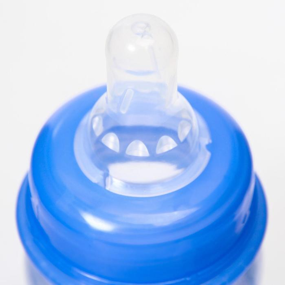 2825275 Бутылочка для кормления цветная, 60 мл, от 0 мес., цвета МИКС для мальчика