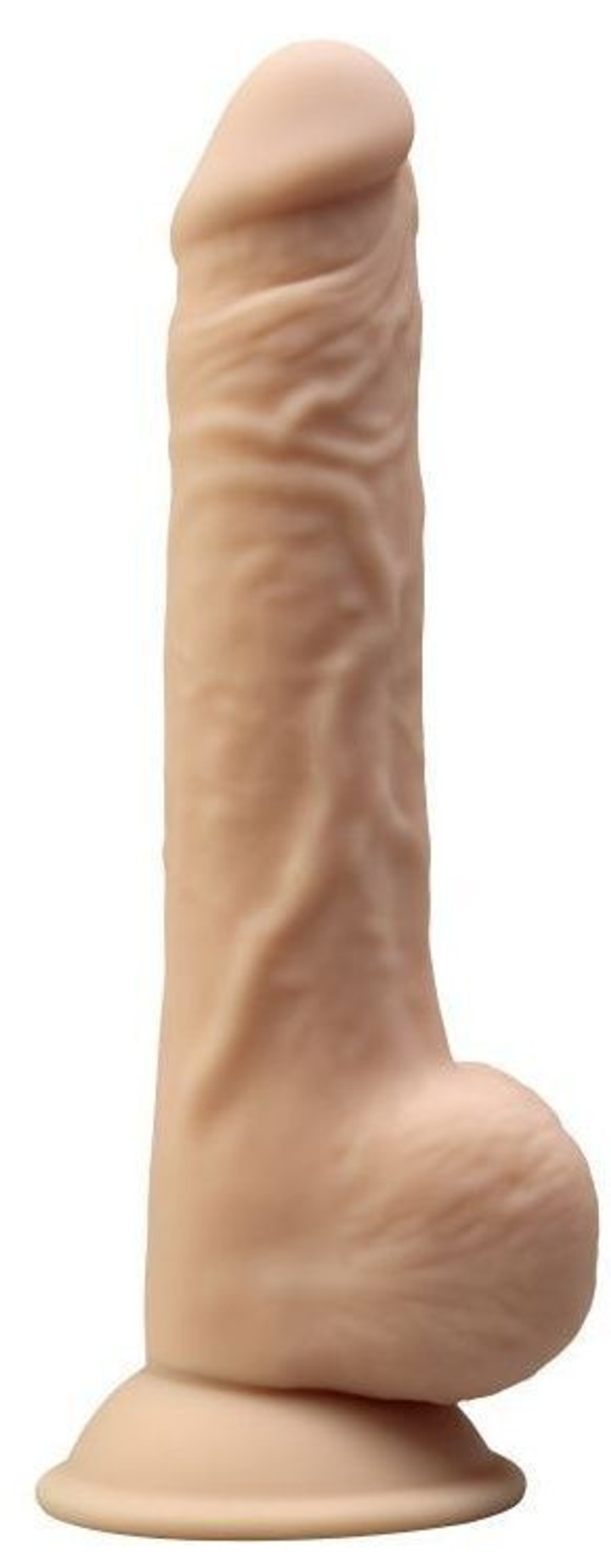 Телесный фаллоимитатор-реалистик на присоске Model 3 9.5’’ - 24,1 см. (Цвет: телесный)