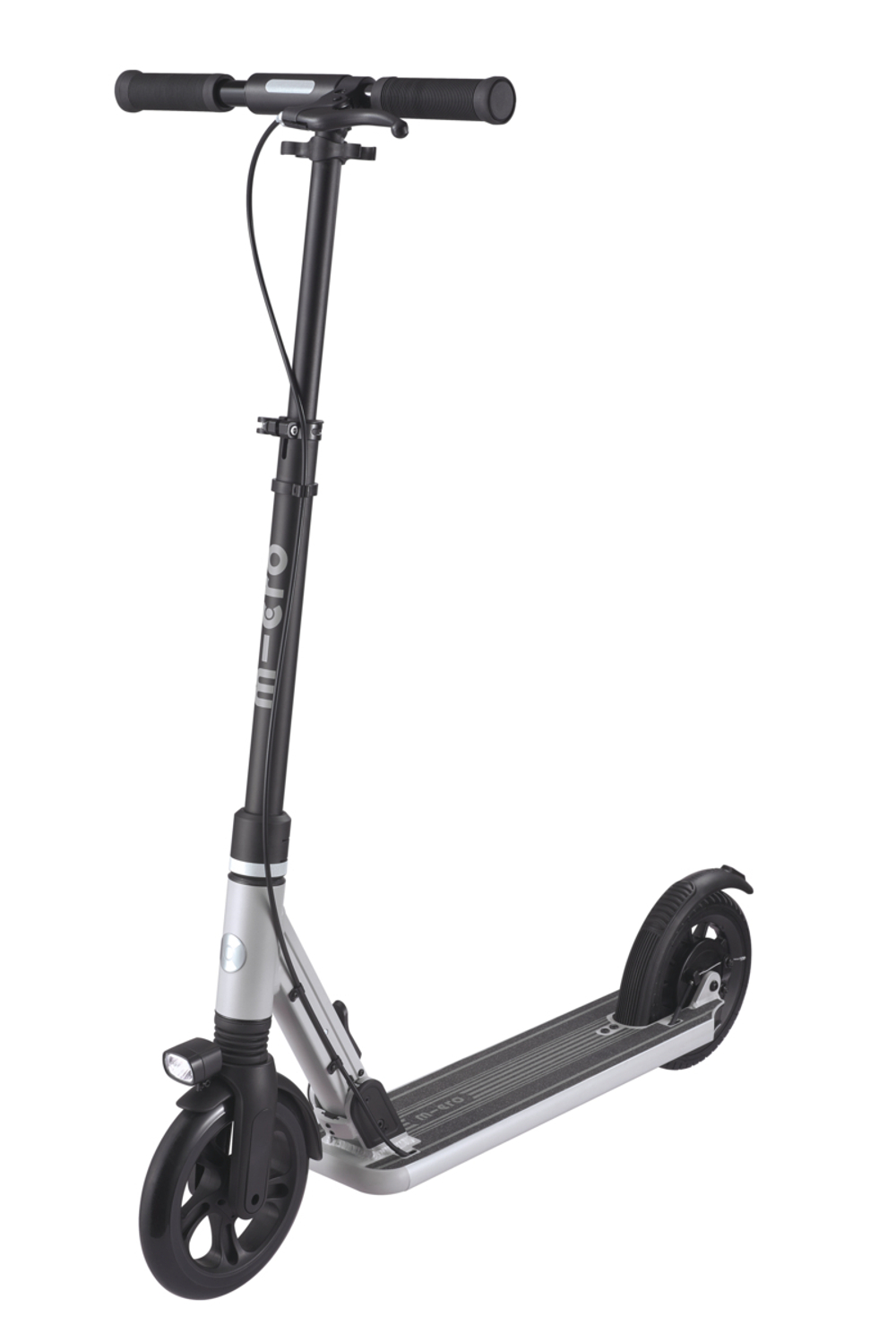 Самокат Micro Suburb Reloaded, серебристый