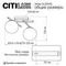 Потолочная светодиодная люстра Citilux Dorsy CL223122