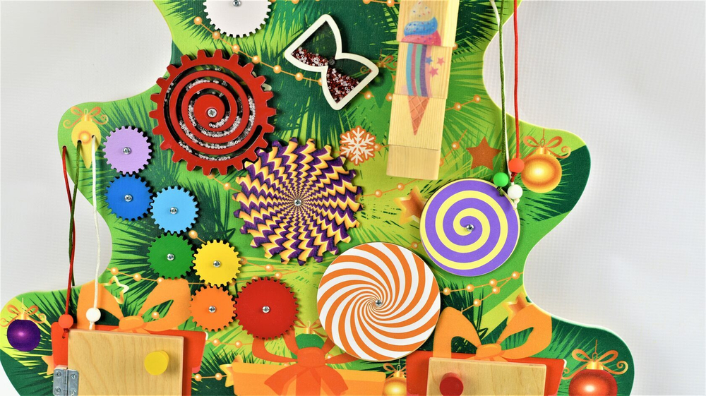 Бизиборд Новогодняя Ёлка