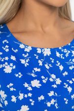 Блуза Маргоша (ярко-голубая) Б13813-16М LT Collection