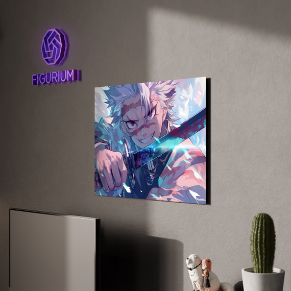 Постер Sanemi Furious - Demon Slayer