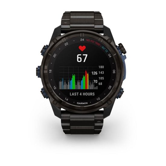 Умные часы Garmin picpic DESCENT MK3I – 51 мм, титановый угольно-серый, DLC, титановый браслет