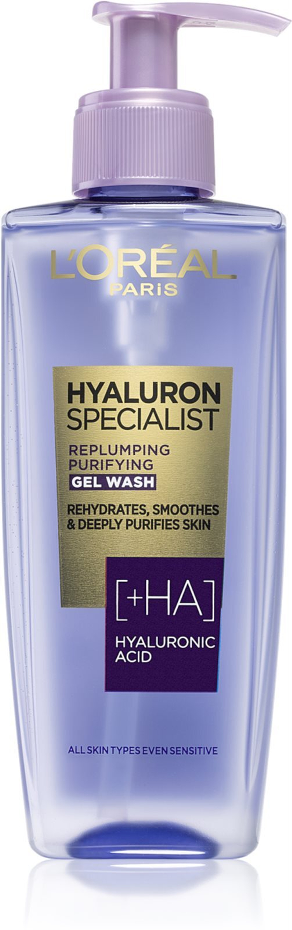 L’Oreal Paris Hyaluron Specialist - очищающий гель с гиалуроновой кислотой /   200  ml  / GTIN 3600523959693