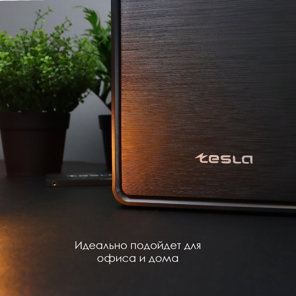 Корпус TESLA 1708BM, Без БП, mATX, чёрный, 2xUSB2 (TSL-1708-BM)