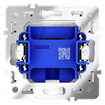 Вывод кабеля VOLTUM S70, (белый матовый)