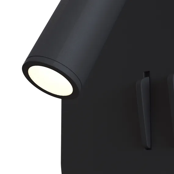 Настенный светильник (бра) Иос 176 / Ios 176 3000К 9Вт Maytoni c175-wl-01-6w-b