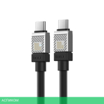 Кабель Baseus CoolPlay 2m Black (CAKW000301)