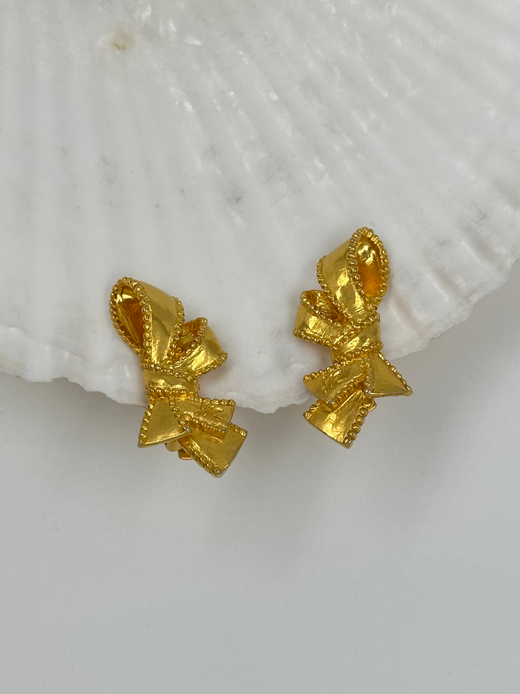 Клипсы Бантики Sonia Rykiel