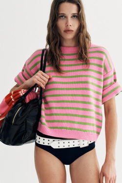 ZARA СВИТЕР В ПОЛОСКУ, ПОЛОСКИ