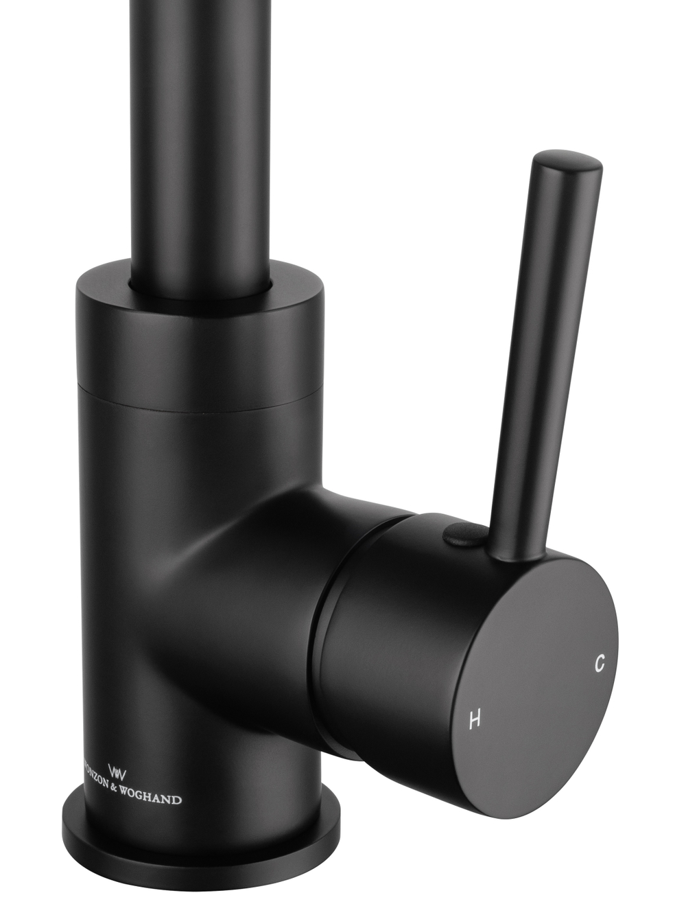 Смеситель для кухни WONZON & WOGHAND, Черный матовый (WW-A21102-MB)