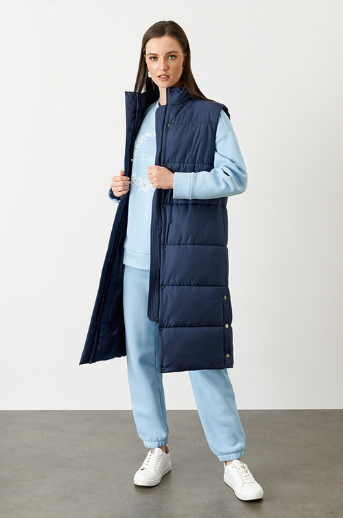 0089 Жилет женский (синий)