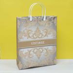 Пакет 30*40+10см из мягкого пластика "Винтажный"