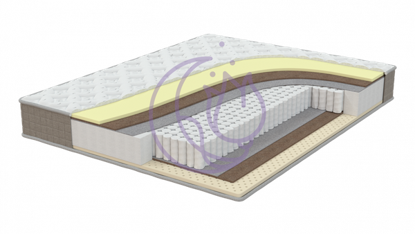 МАТРАС NARGIZ Premium ТКАНЬ ХЛОПОК TFK 510 независимых пружин на 1 спальное место