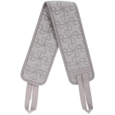 Мочалка для тела жёсткая «Premium - Lavita», цвет светло - серый, 10*60см (ZIP пакет)