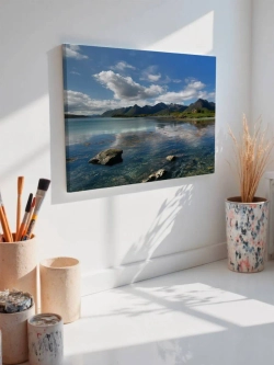 Картина на стену 40 X 50 Горное озеро