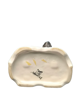 Фарфоровая статуэтка "Бродяга на скамейке" Montagnoni