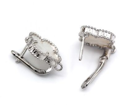 Швензы "Клевер" с перламутром