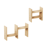 Полка-трансформер VITRA 1, цвет дуб крафт золотой