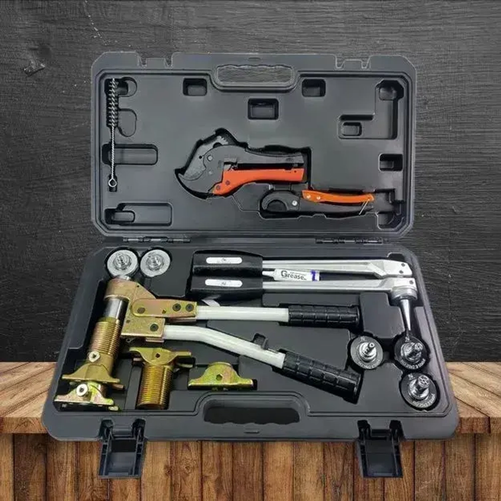 Аксиальный пресс-инструмент для труб и аксиальных фитингов / Пресс-инструмент универсальный