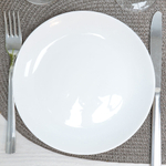 Тарелка плоская 19см Клер, стеклокерамика, Jewel