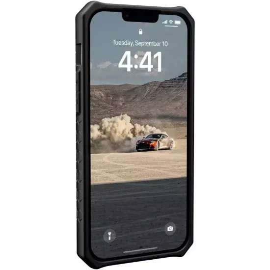 Чехол Uag Monarch для iPhone 14 Plus 6.7", цвет черный (Kevlar-Black)