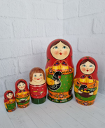 Матрешка "с курочкой" традиция 5мест